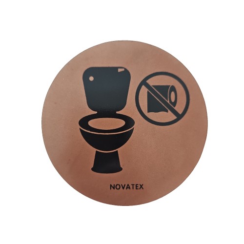 Σήμα "Μη Ρίχνετε" Copper Φ10cm ALU